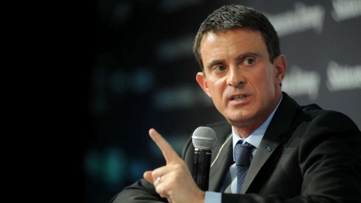 Manuel Valls: Die Globalisierung der Wirtschaft produziere Verlierer, sagt Manuel Valls in Berlin, und warnt: "Ich sehe doch, wie sich Deutsche und Franzosen voneinander abwenden."