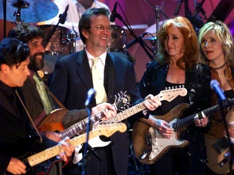 Robbie Robertson, Zahl Yanovsky, Eric Clapton, Bonnie Raitt, Melissa Etheridge