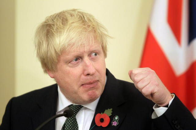 British Foreign Secretary Johnson visits Belgrade