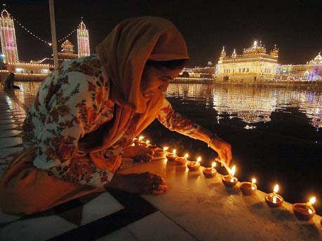 Diwali - Lichterfest in Indien, AFP