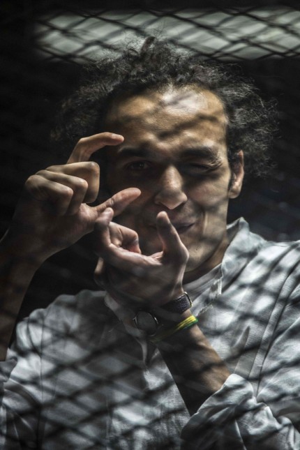 Pressefreiheit: Der Fotograf Mahmud Abu Zeid, Künstlername Shawkan, dokumentierte während des Putsches 2013, wie Sicherheitskräfte ein Protestcamp räumten. Seit August 2013 sitzt er deswegen in einem Hochsicherheitsgefängnis in Kairo.