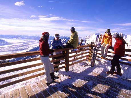 Extremskifahren in den Teton-Bergen, Jackson Hole Tourism