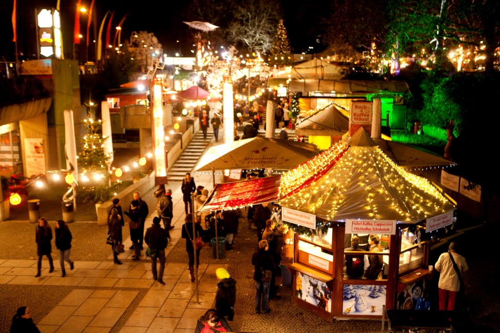 Schwabinger Weihnachtsmarkt an der Münchner Freiheit, Schwabing