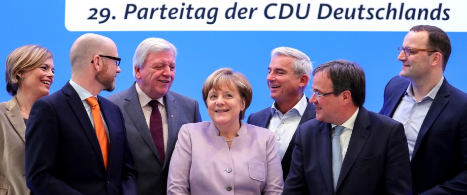 Vorbereitungen - CDU - Bundesparteitag
