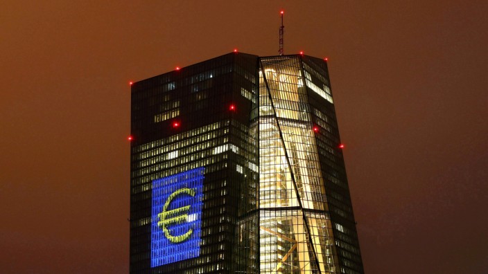 Europäische Zentralbank (EZB) in Frankfurt