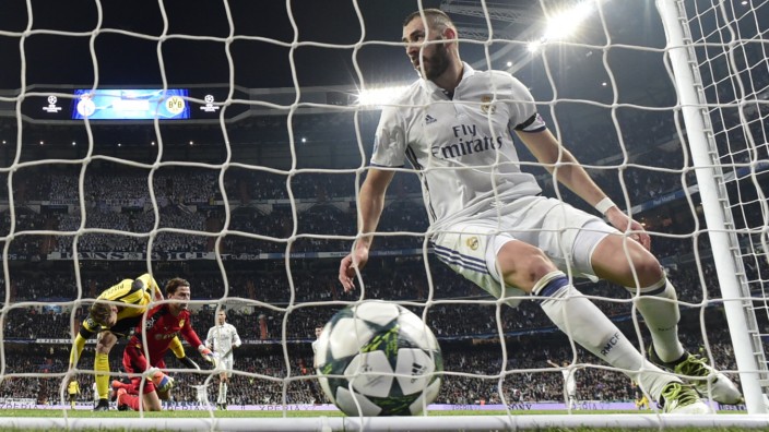 Real Madrid: Sein angebliches Phlegma hätten viele Stürmer auf der Welt gerne: Real-Angreifer Karim Benzema gelingen zwei Treffer gegen Borussia Dortmund.