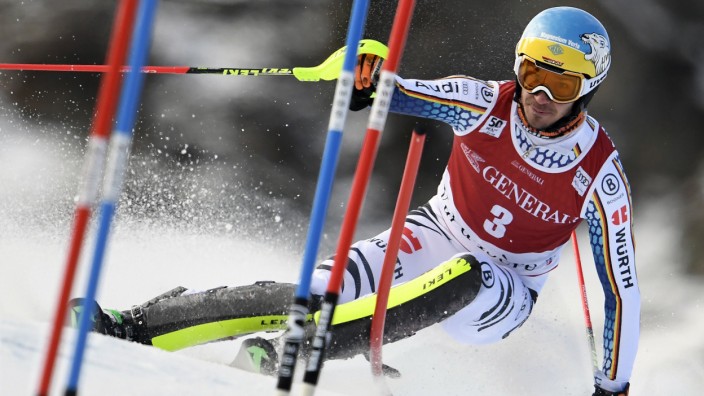 Ski alpin: Felix Neureuther schied in Val d'Isere aus.