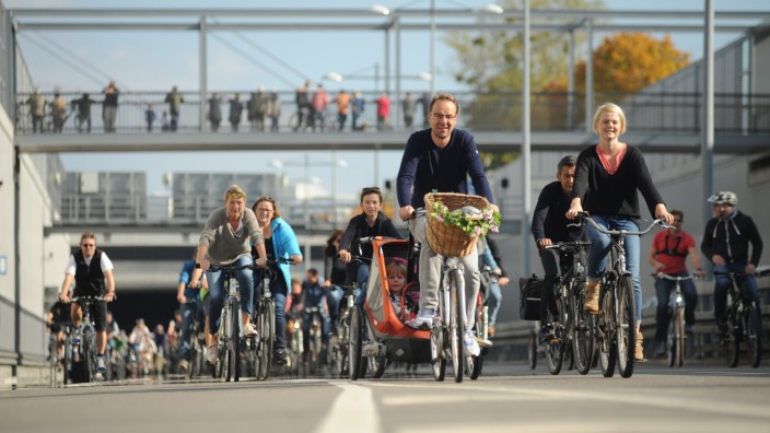 Münchner Ringparade für Fahrradfahrer, 2016