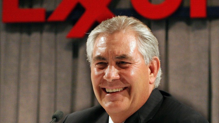 Exxon Mobil CEO Tillerson tipped as US Secretary of State