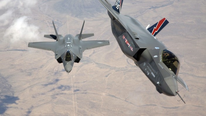 Bundeswehr: Die "F-35"-Kampfjets des US-amerikanischen Herstellers Lockheed Martin sind das modernste, was der Markt zu bieten hat.