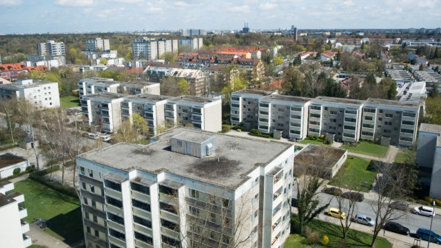Wohnhochhäuser in München, 2016