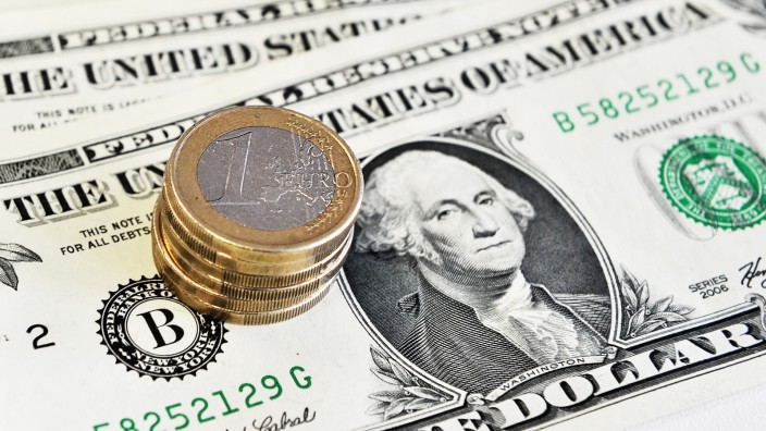 Euro fällt unter die Marke von 1,33 US-Dollar