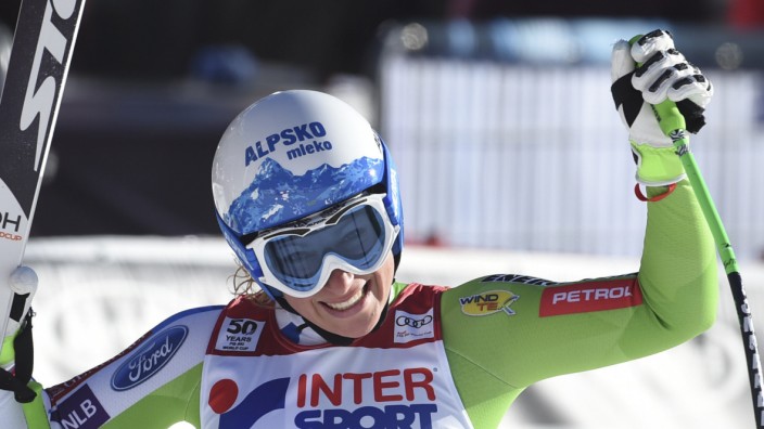 Ski alpin: Gewinnt in Val-d'Isère ihr viertes Weltcup-Rennen des Winters: die Slowenin Ilka Stuhec