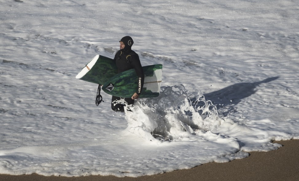Nazare Big Wave Surfing