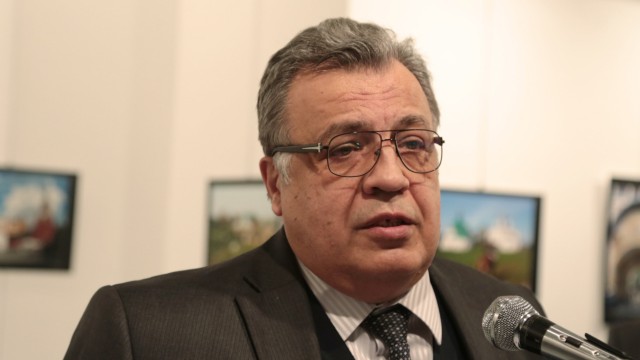 Türkei: Der Botschafter Russlands in der Türkei, Andrej Karlow.