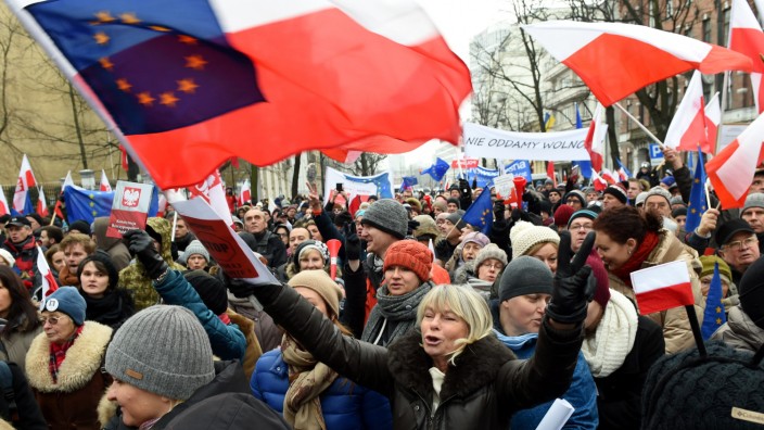 Pressefreiheit in Polen: Protest am Sonntag gegen die Regierung in Warschau