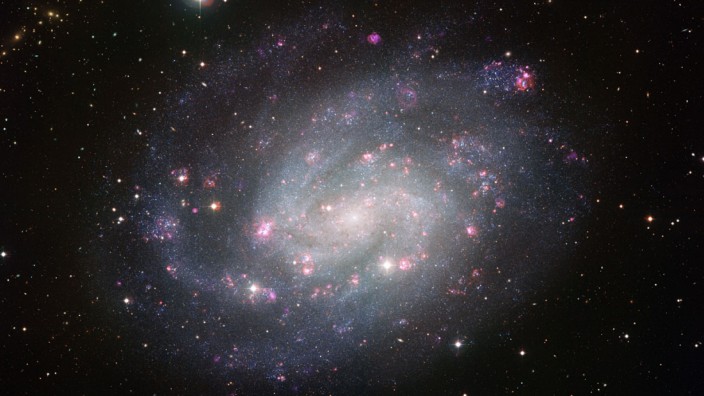 Neue Aufnahme der Spiralgalaxie NGC 300