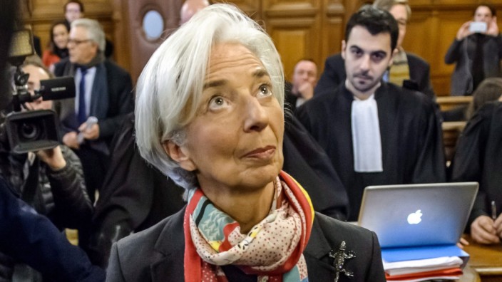 IMF Chief Christine Lagarde found Lagarde guilty of one count of