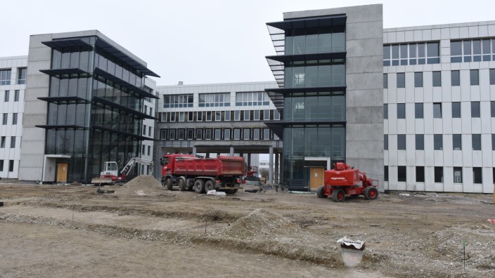 Unterschleißheim/Haar: Es geht voran: Auf dem Business-Campus entstehen 4000 Arbeitsplätze.