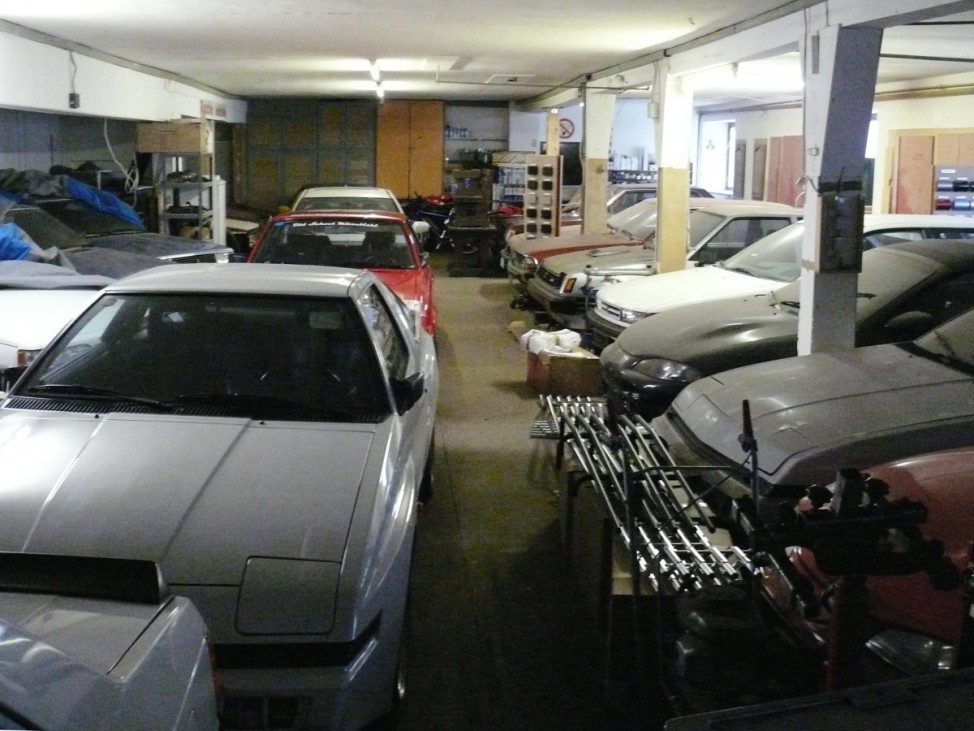Mitsubishi-Sammlung im Autohaus Macht in Eckental bei Nürnberg