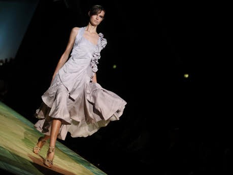 Mailänder Modewoche; Fashion Week Mailand; Roberto Cavalli; AFP
