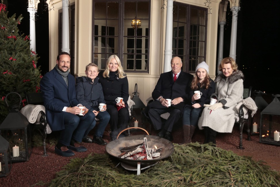 Norwegian Royal Family Christmas photocall