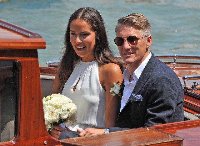 Ivanovic and Schweinsteiger wed in Venice