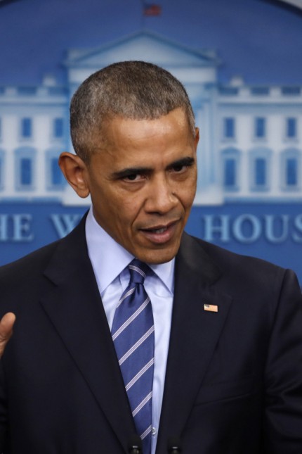 USA: Er will es seinem Nachfolger erschweren, Strafmaßnahmen gegen Russland wieder aufzuheben: US-Präsident Obama.
