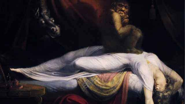 Sagen und Mythen: Gruselig: Nachtmahr nennt man die Drud außerhalb des Alpenraums, so auch der Titel des Gemäldes von Johann Heinrich Füssli. Repro: oh