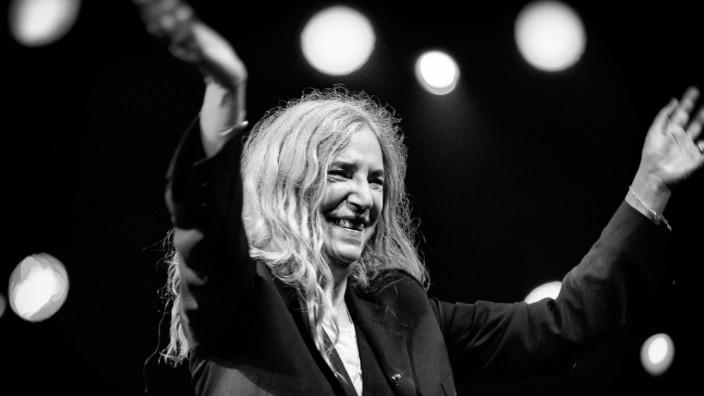 Patti Smith: "Buch der Tage": Patti Smith beim Jazzfestival in Montreux.