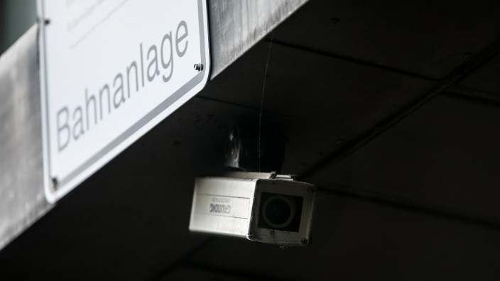 Videoüberwachung am Hauptbahnhof in München, 2016