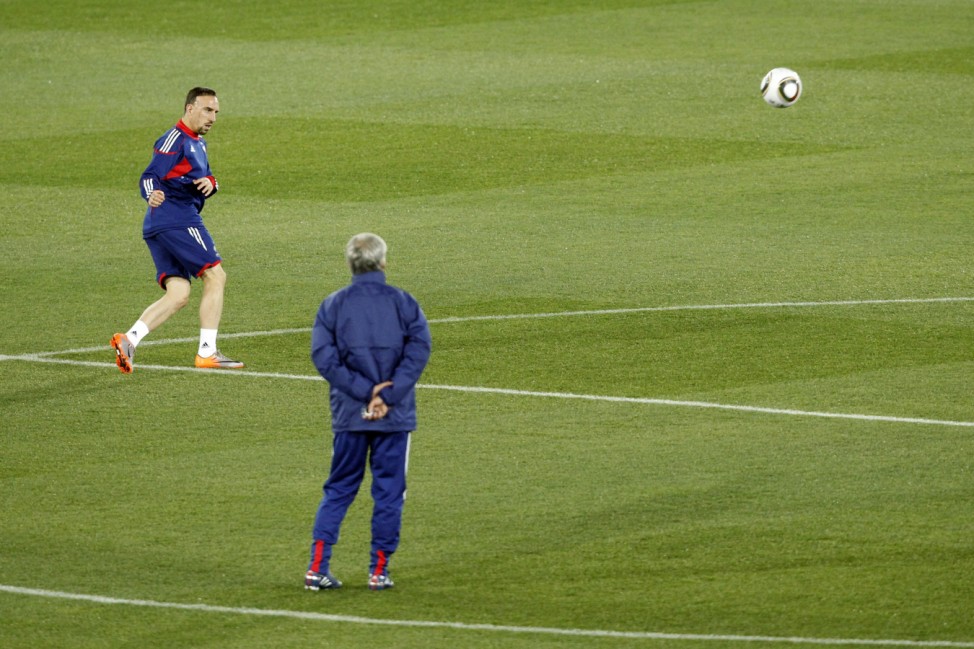 WM 2010 - Frankreich Training