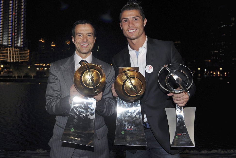 Jorge Mendes und Cristiano Ronaldo