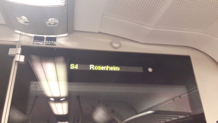 S4 nach Rosenheim