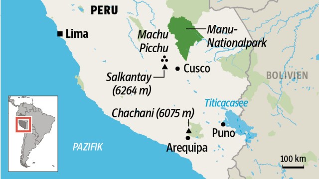 Peru: SZ-Karte