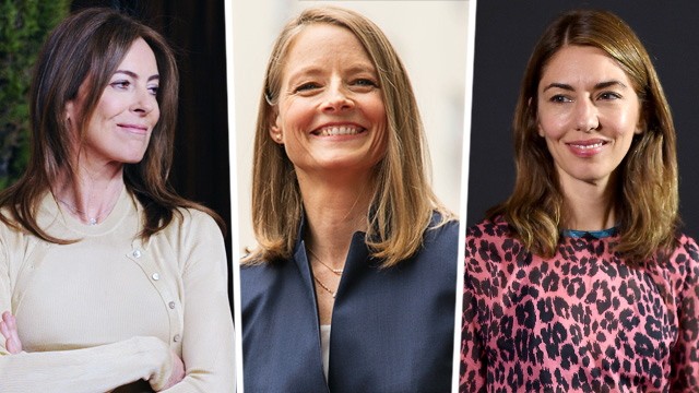 Gleichstellung: Drei Frauen, die der seltenen Gruppe der erfolgreichen Hollywood-Regisseurinnen angehören: Kathryn Bigelow ("Hurt Locker"), Jodie Foster ("Money Monster") und Sofia Coppola ("Lost in Translation")