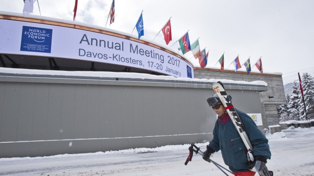 Davos: Rund 3000 Manager, Politiker und Wissenschaftler haben sich angesagt, mehr als 2016.