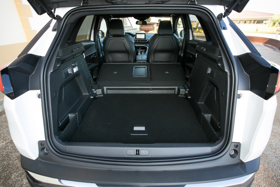 Der Kofferraum des Peugeot 3008