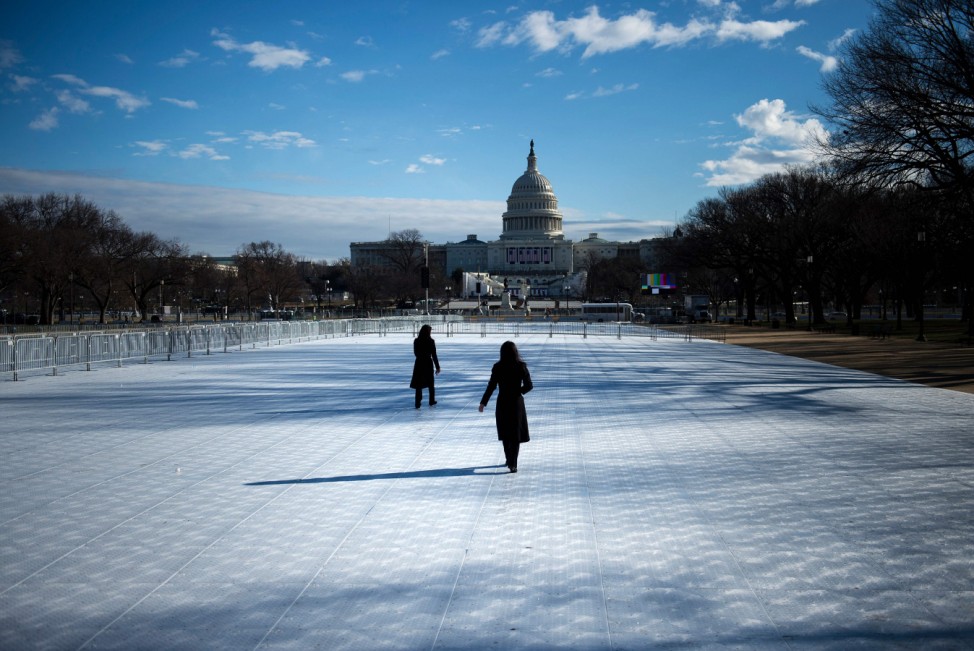 Washington DC Prepares For Presidential Inauguration