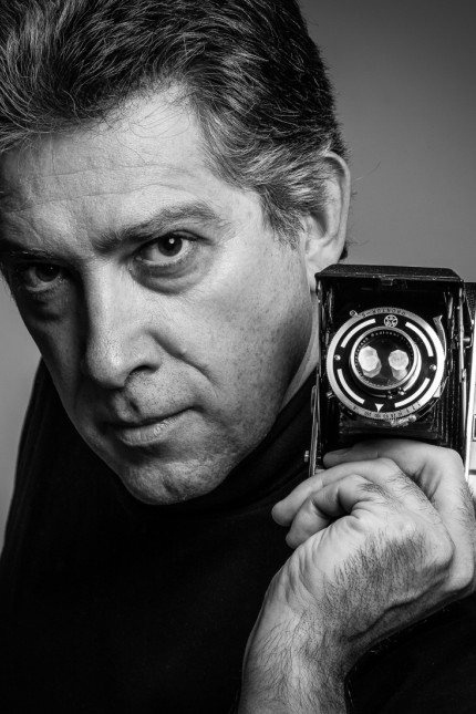 Marco Pejrolo, italienischer Fotograf, Schauspieler und Regisseur, nur in Zusammenhang mit seiner Ausstellung "Spiegel der Seele" , Gasteig, Januar 2017