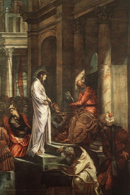 Tintorettos Christus vor Pilatus aus San Rocco in Venedig