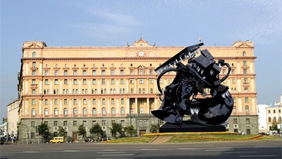 Russland: Denkmal für Boris Jelzin: Der Entwurf des Künstlers Dmitrij Kawarga für das Jelzin-Denkmal in Moskau.