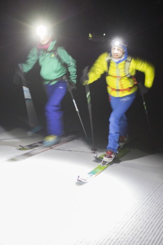 Hirschberg Tegernsee Skifahren bei Nacht