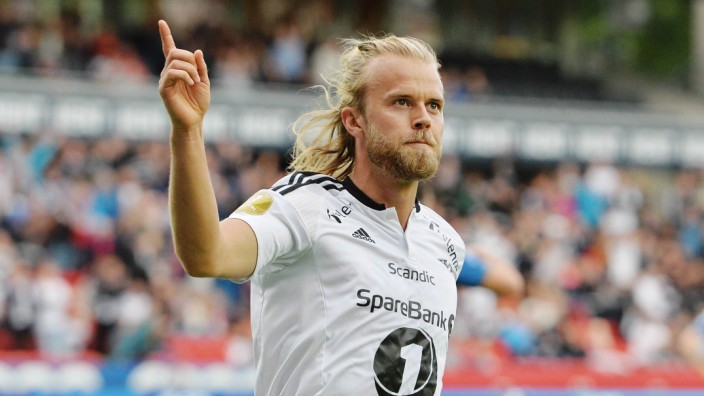 Fussball Norwegen Eliteserien Tippeligaen Rosenborg BK vs TromsËÜ IL Christian Gytkjaer PUBLICAT