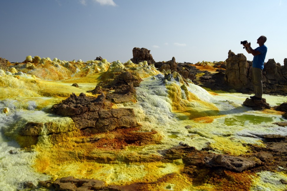 Salt Mines And The Searing Heat Of The Danakil Depression