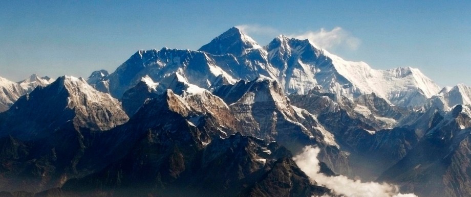 File photo of Mount Everest and other peaks of the Himalayan range seen from air during a mountain flight from Kathmandu