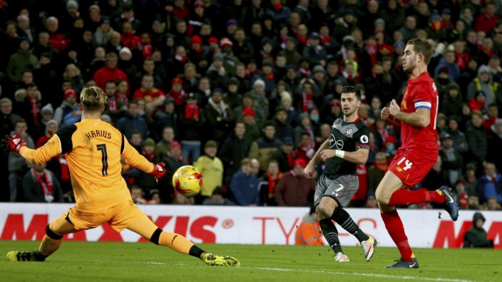 Fußball in England: Das 1:0 für Southampton gegen Liverpool - das Tor zum Pokalfinale: Am Sonntag will der Klub mal selbst jubeln, nachdem bisher vor allem andere vom Talentscouting profitierten.