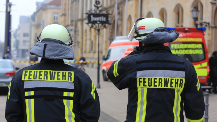 Justizzentrum Magdeburg wegen verdächtiger Substanz geräumt
