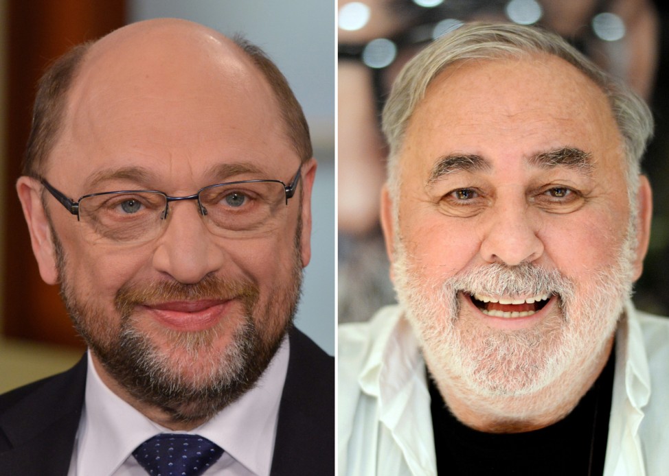 Martin Schulz und Udo Walz
