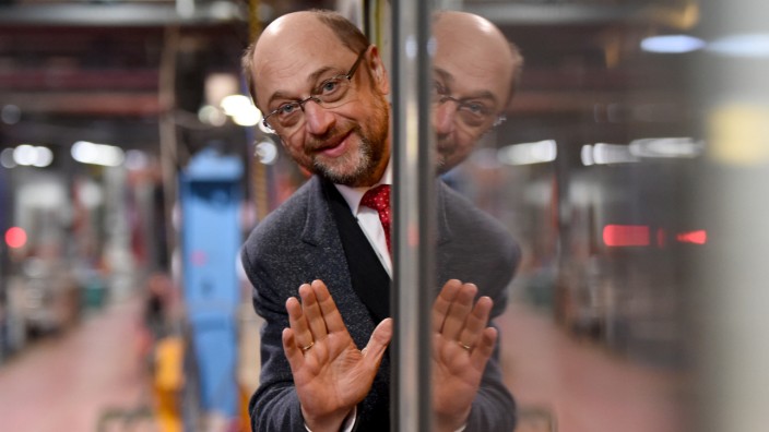 SPD-Kanzlerkandidat Martin Schulz im Norddeutschland